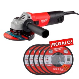 Mini Amoladora Angular Milwaukee 800W