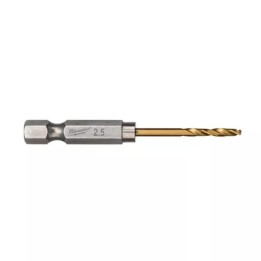 Brocas Shockwave HSS-G Tin 2.5mm - 2uds