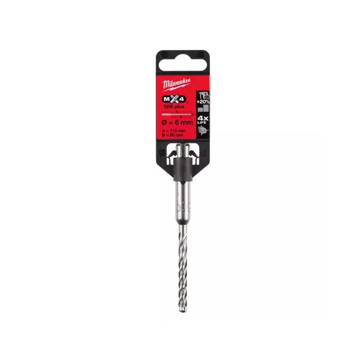 Broca SDS-Plus MX4 6 x 115